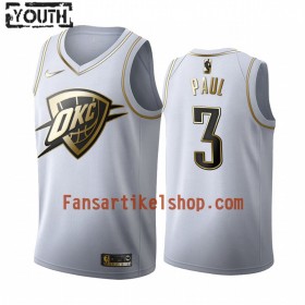 NBA Oklahoma City Thunder Trikot Chris Paul 3 Nike 2019-2020 Weiß Golden Edition Swingman - Kinder